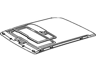 Toyota 63310-32120-05 HEADLINING Assembly, Roof