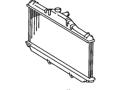 1984 Toyota Camry Radiator - 16410-64090