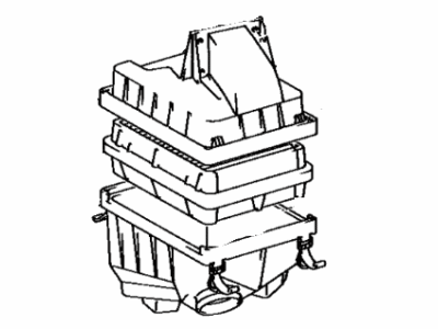 Toyota 17700-64140 Cleaner Assy, Air