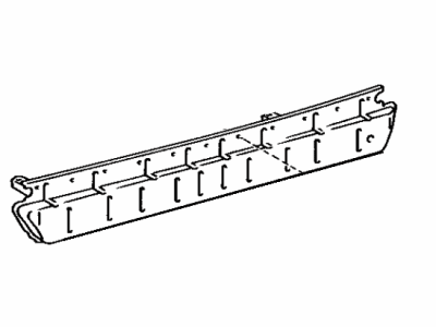 Toyota 52023-32030 Reinforcement Sub-Assy, Rear Bumper