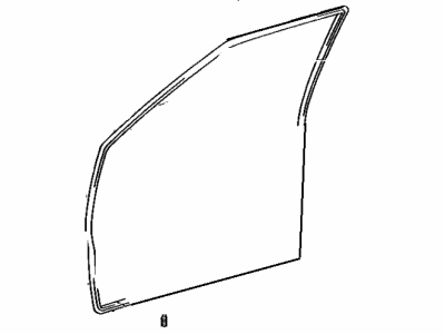 1984 Toyota Camry Door Seal - 67862-32030