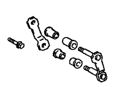 Toyota 04483-34020 Shackle Kit, Rear Spring