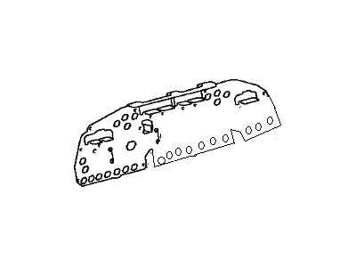 Toyota 83861-0C010 Plate, Meter Circuit