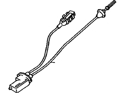Toyota 33880-0C020 Cable Assembly, Parking Lock