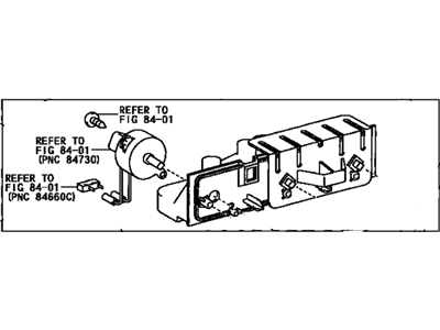 Toyota 55910-0C010 Control Assy, Heater Or Boost Ventilator