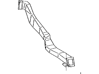 Toyota 87212-0C020 Duct, Air, Rear