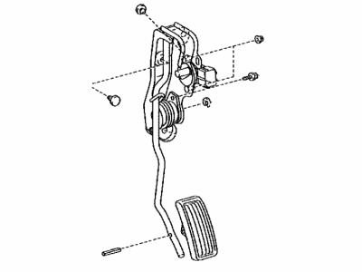 Toyota 78010-34010 Pedal Assy, Accelerator