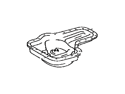 Toyota 12102-50111 Pan Sub-Assy, Oil