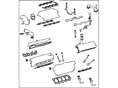 Toyota 04112-0F010 Gasket Kit, Engine Valve Grind