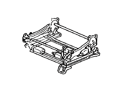 Toyota 72020-0C020 Adjuster Sub-Assy, Front Seat, LH