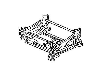 Toyota 72020-0C010 Adjuster Sub-Assy, Front Seat, LH