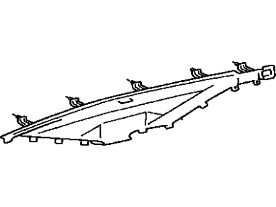 Toyota 55950-0C010 Nozzle Assy, Defroster