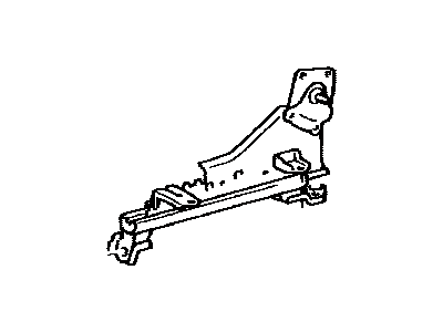 Toyota 72022-0C010 Adjuster Sub-Assy, Front Seat, Inner LH