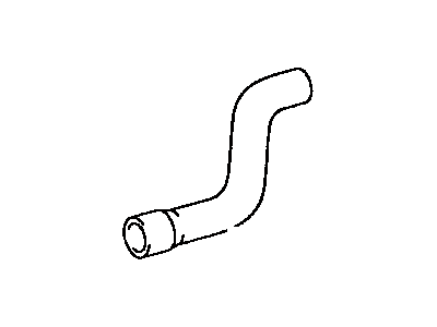 Toyota 16572-07050 Hose, Radiator, Outlet