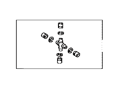 Toyota 04371-04030 Spider Kit, Universal Joint