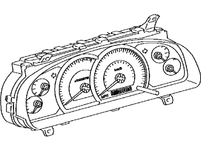 Toyota 83821-0C110 Cover, Combination Meter