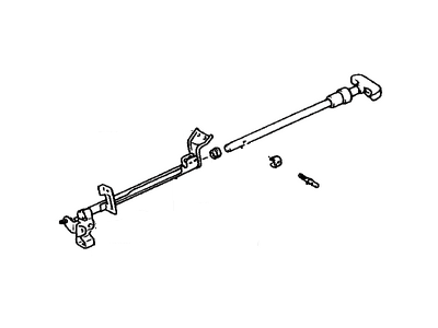 Toyota 46104-34020 Handle Sub-Assy, Parking Brake Control