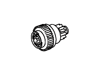 Toyota 28011-66060 Clutch Sub-Assy, Starter