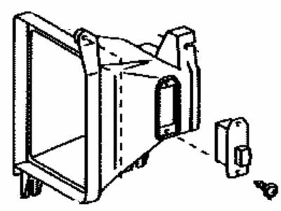 Toyota 87201-0C020 Duct, Air