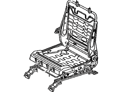 Toyota 71012-95D00 Frame Sub-Assembly, Front Seat