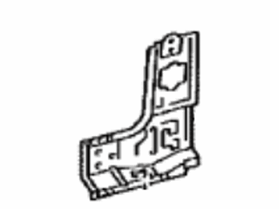 Toyota 57628-0C020 Plate, Rear Floor Side Member, RH