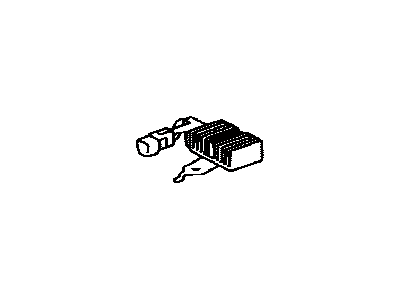 Toyota 23080-50150 Resister, Fuel Pump