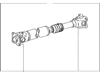 Toyota 37140-0C030 Shaft Assembly Propeller Front