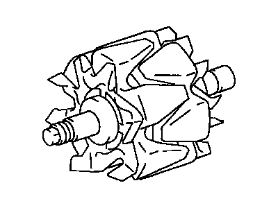 Toyota 27330-50070 Rotor Assy, Alternator