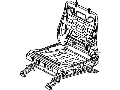 Toyota 71610-0C170 Frame Sub-Assy, Front Seat Cushion, RH