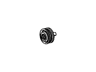 Toyota 88440-04040 PULLEY Assembly, Idle