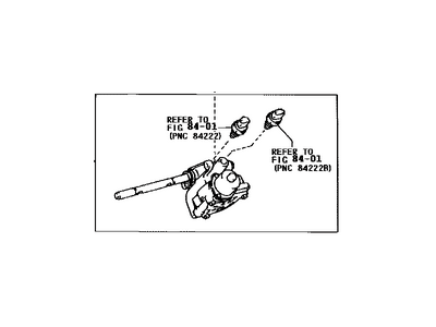 Toyota 36410-34010 Actuator Assy, Transfer Shift