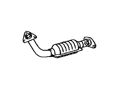 2002 Toyota Tacoma Exhaust Pipe - 17410-07041