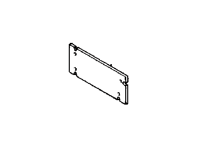 Toyota 71652-0C010 Pad, Rear Seat Back, B