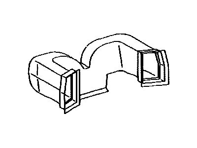 Toyota 55835-0C010 Duct, Heater To Register, Center