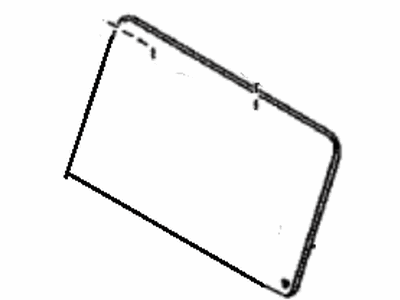 Toyota 71161-0C010 Plate, Front Center Seat Back