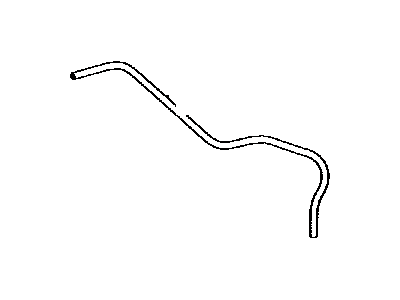 Toyota 63249-0C040 Hose, Sliding Roof Drain