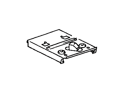 Toyota 74104-0C020 Retainer Sub-Assy, Front Ash Receptacle