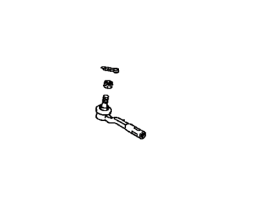 Toyota Tundra Tie Rod End - 45046-39395