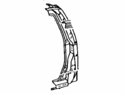 Toyota 61606-0C010 Reinforcement Sub-Assy, Quarter Panel, LH