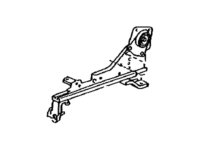 Toyota 72021-20200 Adjuster Sub-Assy, Front Seat, Inner RH