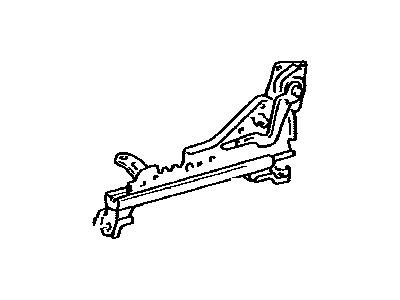Toyota 72012-0C040 Adjuster Sub-Assy, Front Seat, Outer LH