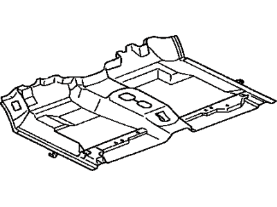 Toyota 58510-0C021-B2 Carpet Assy, Floor, Front