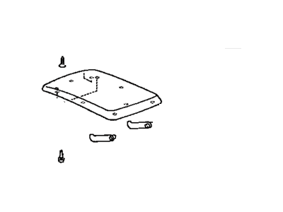 Toyota 58905-0C010-B4 Door Sub-Assy, Console Compartment