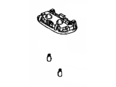 Toyota 81260-68010-B1 Lamp Assembly, Map