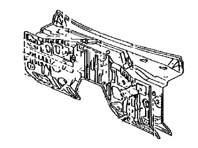 Toyota 55210-60021 Insulator Assy, Dash Panel