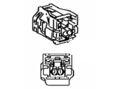 Toyota 90980-12416 Housing, Connector F