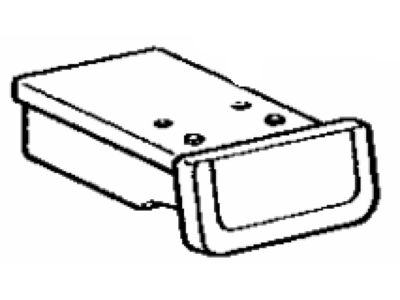 Toyota 74120-90352 Receptacle Assy, Instrument Panel Ash