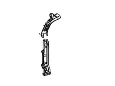 thumbnail image 2 of Fits 2018-2023 Toyota Camry Radiator Core Side Support Bracket – Left Side Metal Replacement (53203-06270) 2 of 4
