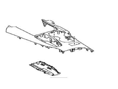 Toyota 58822-06C20 Panel, Console, UPR