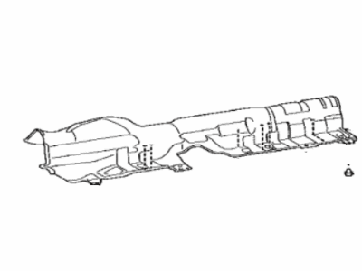 Toyota 58152-06160 INSULATOR, Front Floor